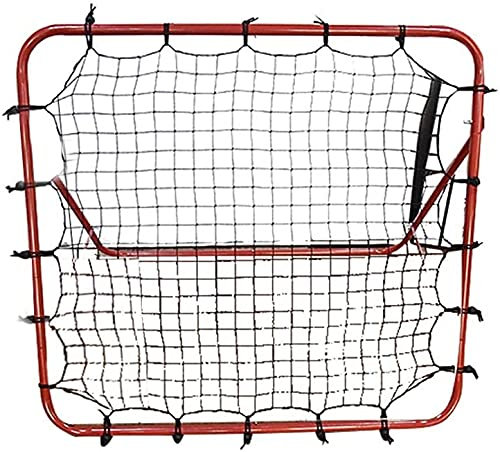 llxyzrzbhd Fußballtore Fussball Tor Faltbares Tor Multifunktionales Rebound Fußballtor Netz Fußballtraining Tragbares Fußballtor Kinderfußball Rebound Tor 827(Color:Red;Size:One Size)