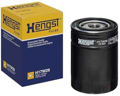 HENGST - Ölfilter H17W29 - Öl-Anschraubfilter für KFZ | Hochwertiger Motorölfilter für KFZ mit Otto- oder Dieselmotor - Robuster Ölfilter mit hoher Schmutzaufnahmefähigkeit