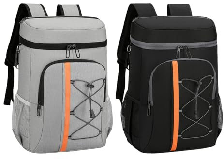 Kixolazr Zaino refrigerante, borsa frigo più fresca | Raffreddatori per zaino isolati a tenuta stagna,Borsa termica per zaino leggera, zaino per ghiacciaia per campeggio in spiaggia, picnic, pesca,