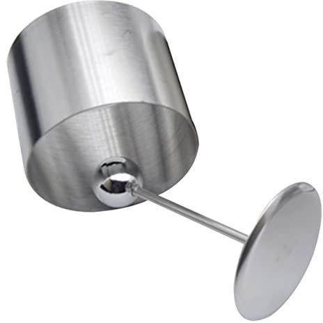 TOPPERFUN Molde Redondo Inoxidable Utensilios De Cocina Moldes Para Postres Accesorios