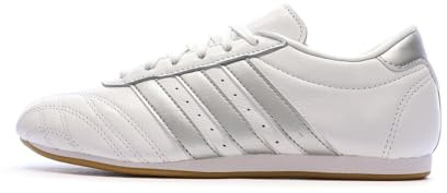 adidas Taekwondo Lace Women's Shoes, Cloud White/Silver Metallic/Gum, Size 8