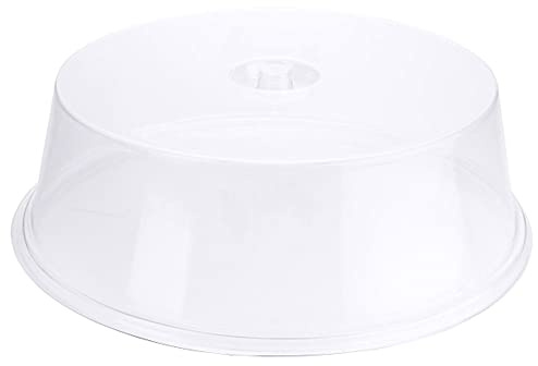Contacto Hohe Tortenhaube, Ø 42 cm, Innen H11 cm, klares Kunststoff, für Mikrowelle/Gefriertruhe geeignet, -40°C bis +95°C, mit Griffmulde