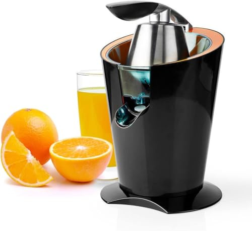 NEDIS Kajc300CBK Presse-agrumes en verre, 160 W, noir