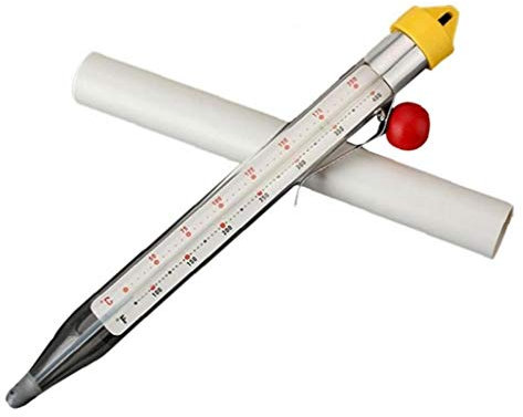 AMOYER Cuisine Alimentaire sûre température de Cuisson Thermomètre Lire bâton Jam Sucre Candy (Couleur aléatoire)