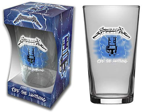 Metallica Ride The Lightning Bierglas