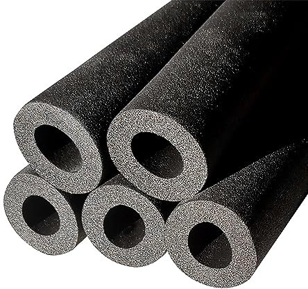 5 pcs Rohrisolierung Schaumstoff rohr,Schwarze Frostschutzrohrisolierung Innendurchmesser,Flexibel Schaum isolierung,Schaum Rohrisolierung,Für Heizung Und Sanitär Zu Hause. ( Size : 28MM*20MM*2M )