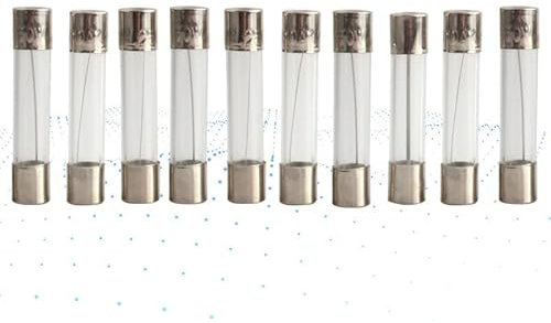 Sicherung 6 * 30 mm Typ Glassicherung 6 * 30 250 V 1 A 1,5 A 2 A 2,5 3 A 4 A 5 A 6 A 7 A 8 A 10 A 15 A 20 A 25 A 30 A Ersatzsicherung (Size : 15A)