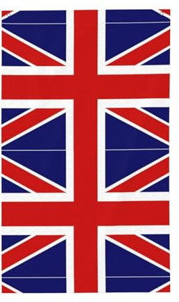Bandiera inglese stampa bandiera decorativa all'aperto tessuto leggero bandiere personalizzate con misura per uso esterno