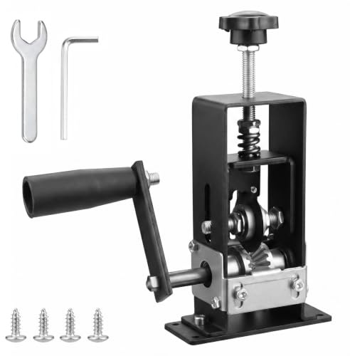 Pelacables eléctrico de 1 – 25 mm, pelacables de revestimiento, pelacables eléctrico/manual con manivela para cables y alambres, para reciclaje de cobre/taller