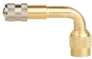SHENJMAI Ventilverlängerung Messing-Luftreifenventilwerkzeug for Schrader-Ventile mit Verlängerungsadapter for Motorräder und Fahrräder – ideal for die Outdoor-Pflege den persönlichen Gebrauch(Gold)