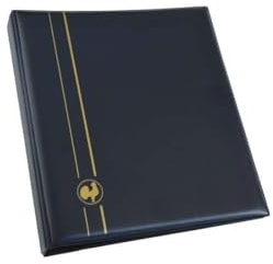 Goldhahn Briefmarken Album Individual-Perfekt Plus 5 Einlageblätter 3 Felder Briefmarken für Sammler