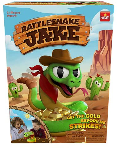 Rattlesnake Jake: Get the Gold Before He Strikes! | Kids Action Game | For 2-4 Players | Ages 4+