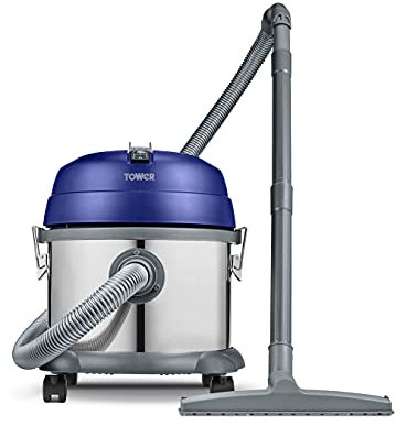 Tower T136000 Wet and Dry Vacuum, Blue, 1200 W, 15 liters
