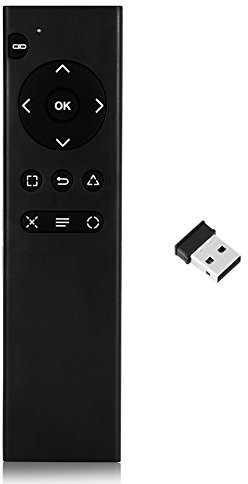 Socobeta Fernbedienung PlayStation 4 PS4 DVD Multimedia Controller für 2,4 GHz Wireless Media Controller mit USB-Empfänger