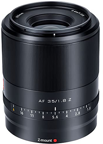 VILTROX AF 35mm F1.8 Z Auto Focus Prime Lens Full Frame Portrait Large Aperture Wide Angle Eye Focus Lens for Nikon Z Mount Mirrorless Camera Z5 Z6 Z7 Z6II Z7II Z50&Zfc Models