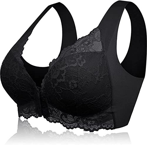 Ronronner Donna Reggiseno Pizzo Reggiseno Sportivo Cinghie Cinghie Reggiseno Senza Bretelle Reggiseno Yoga Reggiseno Sportivo Impunture Supporto Microfibra e Pizzo con Interno Coppe in Coton