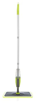 Trapeador a vapor Fregona En Aerosol For Limpieza De Suelos Con Botella De Spray Recargable, Almohadilla Lavable For El Hogar, Cocina, Laminado De Madera Dura, Limpiador De Azulejos De Cerámica (Colo