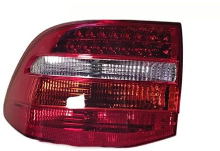 DUBHYYPS Auto Rückleuchten für Porsche Cayenne 2007-2010,Kontrollleucht Warnlampe Blinker Hinten Tagfahrlicht Bremslicht Rücklicht Montage,Left
