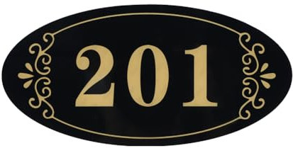 Customized House Number Personalised Door Number Sign Plaque Self-Adhesive Address Plaques Modern Acrylic Wall Mounted 3D Custom Sign Plate for Room Home Office Garden Dormitory