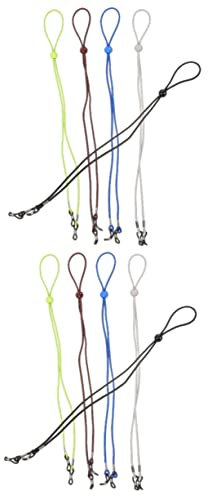 HOMOCONO 2 Sets Sportbrillen-lanyard-kette Für Männer Brillenhalter-schlinge Für Outdoor-aktivitäten 5 Stück * 2