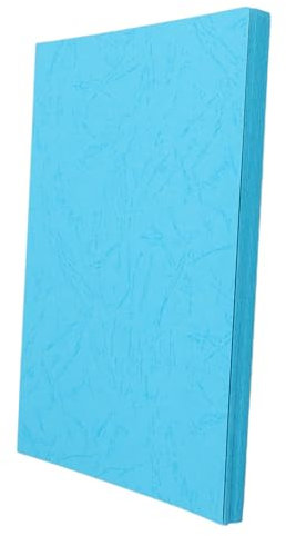 Sewroro 100 Dokumentenhülle Einbanddeckel Papiereinbandhüllen Bindepapier Papierbindung Abdeckungen Für Dokumentpräsentationen Abdeckungen Für Papierberichte Bucheinband Blue Lederpapier