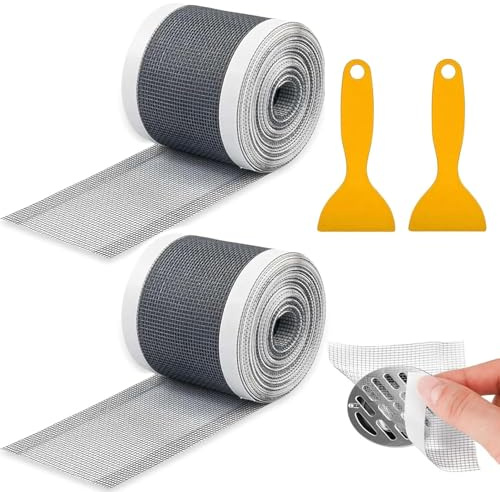 2 Stück Shower Hair Catcher, Haarsieb Dusche Haarfänger 7cm X 10m | Abflusssieb Dusche Haare, Shower Drain Hair Catcher, Duschabfluss Sieb Für Duschen, für Badezimmer und Küche