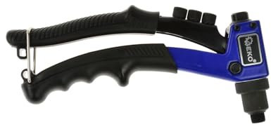 BSD Remachadora manual premium para remaches de 2,4-4,8mm con accesorios y mangos ergonómicos, ideal para trabajos profesionales en materiales diversos
