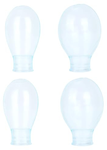 Fukaisu 4uds Dediles de Silicona para Dedos y Pies Impermeables, Duradera Protectores de Dedos Cómodos Reutilizables Ideales para Ducha Baño Pedicura y Manicura (2 Pequeños, 2 Medianos)