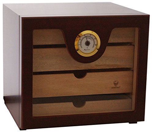 GERMANUS Humidor Schränkchen braun