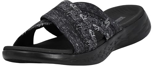Skechers Performance Women's on-the-Go 600-15304 Flip-Flop, black, 7 M US
