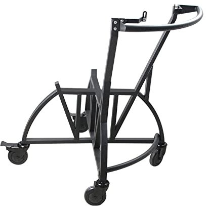 Chariot roulant avec poignée et putter à pied pour barbecue Kamado Joe Classic