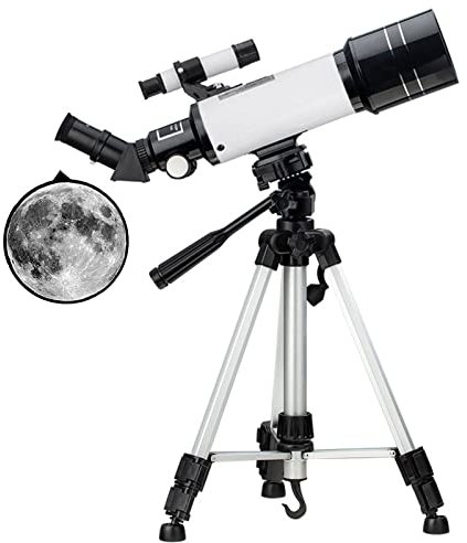 Professionelles astronomisches Teleskop, 400 x 70 mm FMC-Linse, platzsparendes Monokular-Teleskop, Geschenke für den Sternen- und Mondtourismus