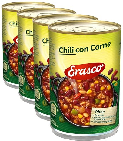 Erasco Chili con Carne (1 x 400 g) (Packung mit 4)