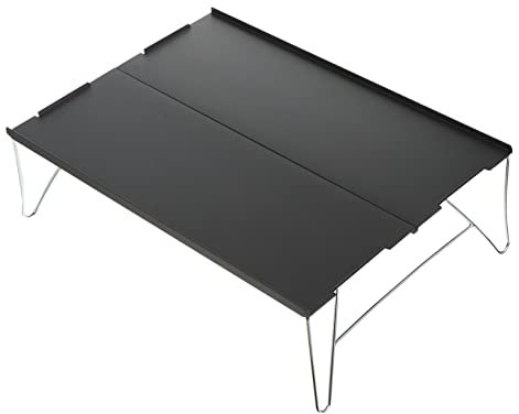 KONTONTY Campingtisch Faltbar Aus Aluminiumlegierung Tragbarer Outdoor-Tisch Für Reisen Picknick Und Küche Leicht Und Praktisch Klappbar