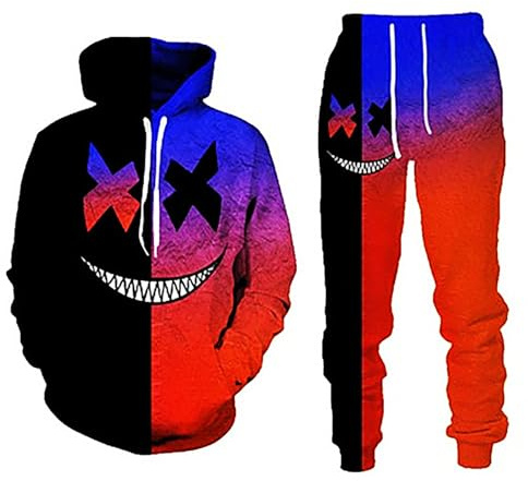 Ensemble Jogging Homme avec Capuche,Survetement Foot Ensemble Baseball Homme Survetement Homme Pantalon Tenue Interieur Homme Survetement Coton Pantalon de Travail Homme Hiver Chaud Vetements Homme Xs