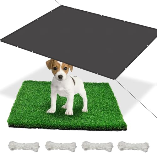 Sonnensegel Luftdurchlässig 220 x 580 cm Wasserdicht PES Polyester (Nach Mass), Uv-Schutz Sonnenschutz Markise für Garten Terrasse Camping, Dunkelgrau