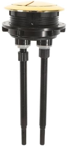 HOMSFOU Push-toilet-button Für Wassertanks Dual Flush Knopf Einfache Installation Zuverlässiger Austausch Für Toilettenspülung Universelles Zubehör Für Badezimmer