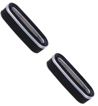 Toddmomy 2 Pièces Filtre à Air Tondeuse à Gazon Remplacements Du Pré-filtre à Air Tondeuse Autoportée Remplacement Du Nettoyant Changer Nettoyeur Réservoir Tuyau Pelouse Black Filtre Éponge
