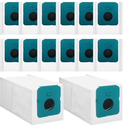 Lot de 14 pièces aspirateur pour samsung compatible avec Sac aspirateur pour samsung VCA-ADB95 et VCA-ADB9, des pièces de rechange parfaites pour maintenir votre aspirateur propre et performant.