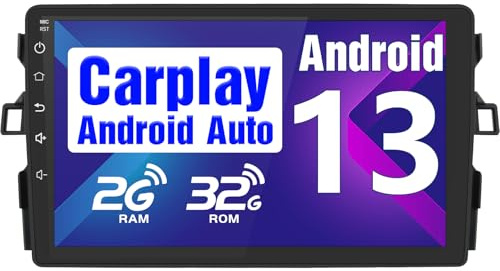 AWESAFE [Android 13.0 [2GB+32GB] Radio Coche para Toyota Auris 2006-2012 con Carplay Inalámbrico/Android Auto