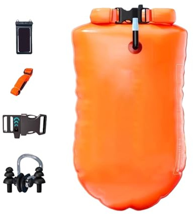 Boa da nuoto, galleggiante di sicurezza impermeabile, attrezzatura da piscina per allenamento, snorkeling, canottaggio, all'aperto, kayak, nuotatori, spiaggia, sport acquatici, galleggianti di