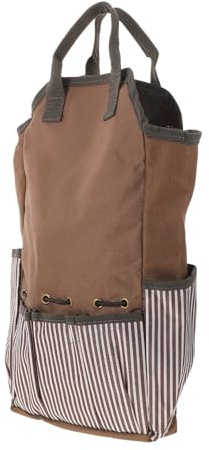 Gogogmee Borsa Porta Attrezzi da Giardino Oxford Organizzatore Portatile con Tasche Multiple Capiente e Resistente per Giardinieri ed Elettricisti