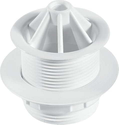 McAlpine 1.5 White Plastic Domed Urinal Waste WU11