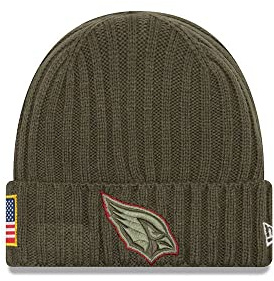 New Era Salute to Service Wintermütze - Arizona Cardinals Oliv