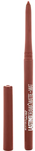 Maybelline New York Lasting Drama 24H Carbon Matte Gel-Eyeliner Nr. 830 Rusty Terracotta, 1 g
