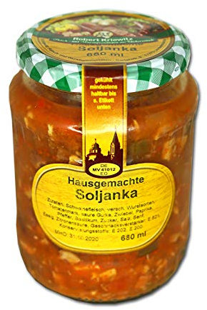 Soljanka im Glas - Fleischerei Robert Kriewitz - 680ml