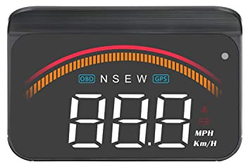 HUD GPS Display OBD Dual Interface Universal Digital Tachometer Km/h/MPH für alle Fahrzeuge