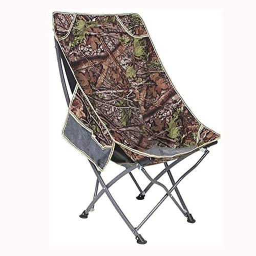 ACiyD Tragbarer Stuhl, klappbarer Liegestuhl, bis zu 330 Pfund, Lounge-Campingstühle, Fußstütze für Outdoor-Camping (Farbe: C) (Farbe: C) (A)