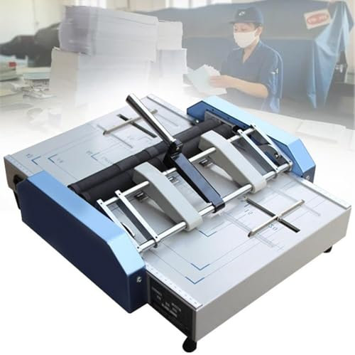 Grapadora de libros de papel eléctrica, máquina de encuadernación automática con grapado plano, máquina de carpetas con puntos for páginas en color de carpetas de tarjetas