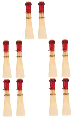 ibasenice 10stücke Professionelle Bassoon-werkzeuge Bassoon-zubehör Kompakte Rohrblätter Für Optimale Klangqualität Langlebig Und Stabil Der Intonation Für Musiker Und
